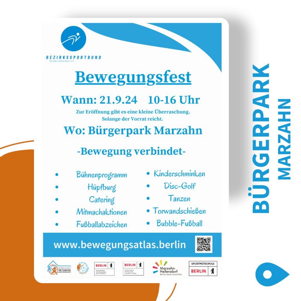 Bewegungsfest des Bezirkssportbund Marzahn-Hellersdorf