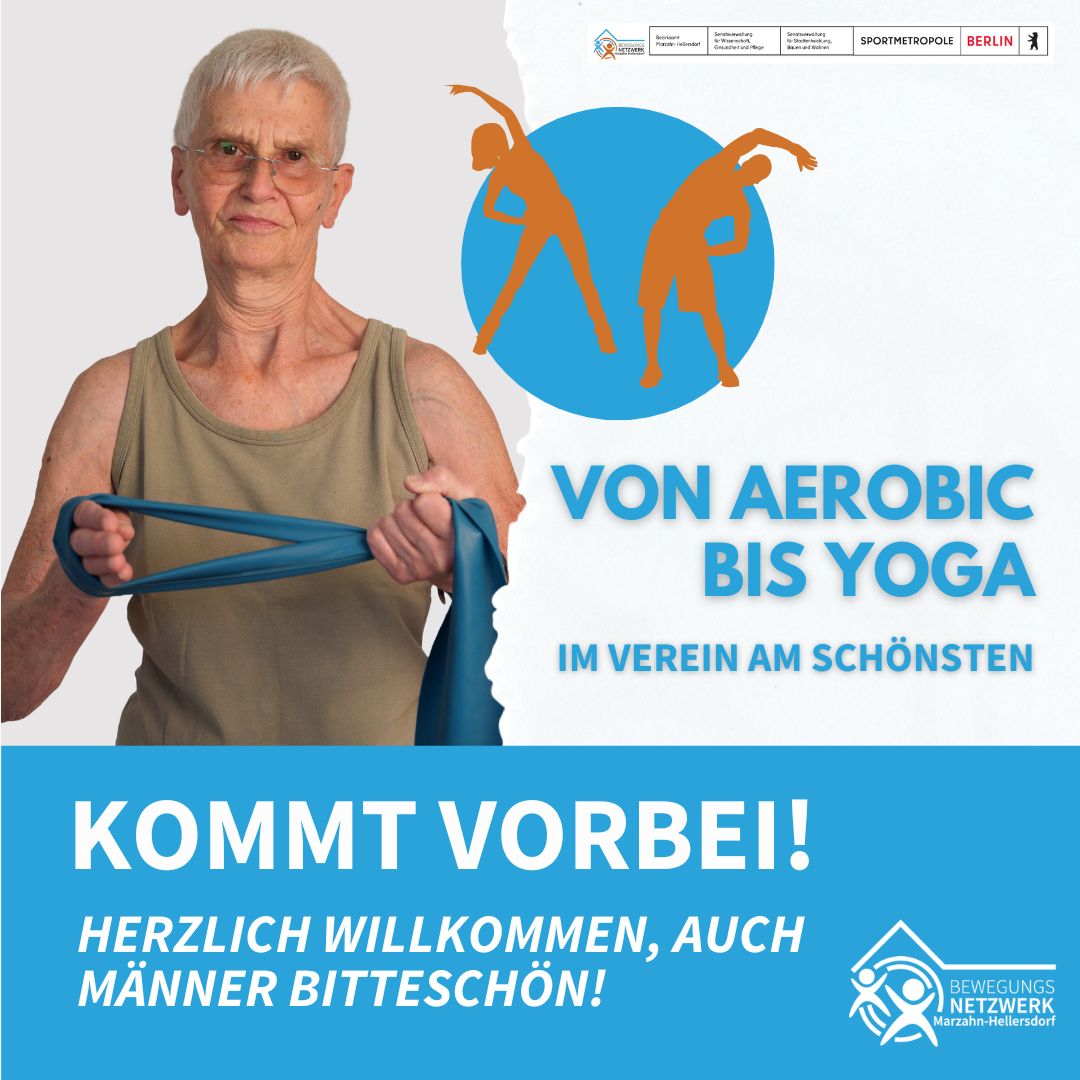 Beitragsbild Von Aerobic bis Yoga - im Verein am schönsten!