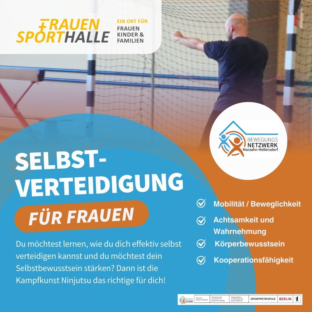 Selbstverteidigung für Frauen in der Frauensporthalle