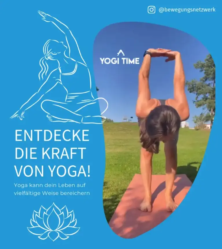 Entdecke die Kraft von Yoga!